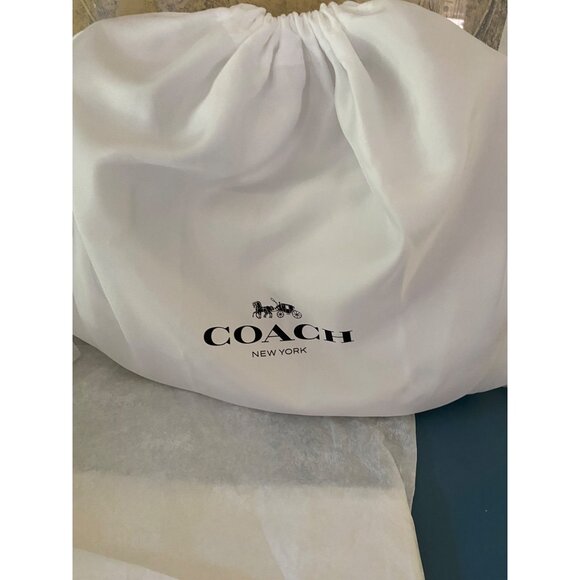 NWT Coach Cashin Carry Crescent Shoulder Bag Limited Edition Legacy Chalk - Picture 9 of 10